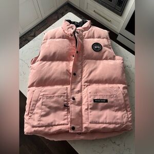 Light Pink Canada Goose Down Vest